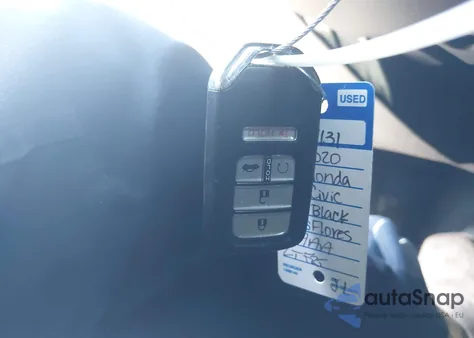 2020 Honda Civic Sport z USA, uszkodzony, nr VIN 19XFC2F85LE015860